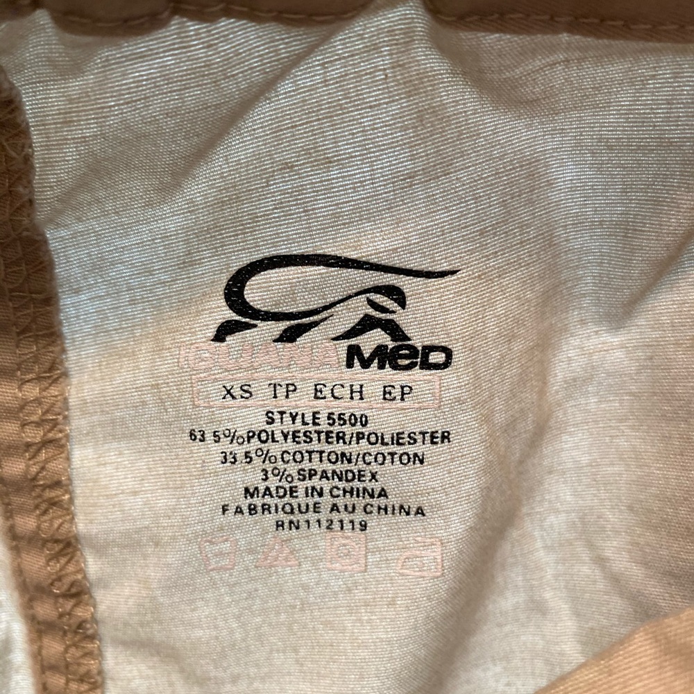 Iguana medical scrub pants. Women’s xS - Picture 4 of 7